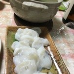 回転寿司鮮朝市 - 蛸シャブ　201601