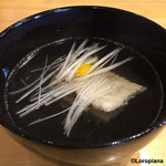 小判寿司 - 鯛の潮汁