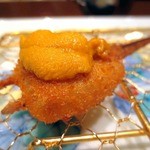 Kushikatsu Ishimoto 本店 - 根室産のうに