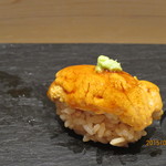 鮨 なかや - 根室産紫雲丹