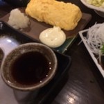 薫香炭火焼き 炊き餃子 焼鳥ただし 博多本店 - 卵焼き