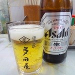 多田屋 - 中瓶ビール