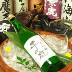 Senno Niwa - 美味しい冷酒・地酒もご用意しています。季節限定の地酒もご用意♪話題の獺祭も入荷が・・・
