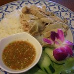 サイアム - 蒸し鶏をのせたご飯