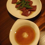 おやじ - レバ刺し