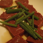 おやじ - レバ刺し