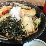 やまゆり - 天ぷらそば 大盛り