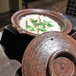 汀邸　遠音近音　Ochi Kochi - 夕食（鯛釜飯）