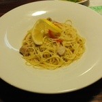 雪詩慕雲 - チキンとレモンのペペロンチーノ