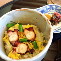 札幌 なだ万雅殿 - 蛸御飯 香の物 味噌椀