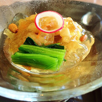 札幌 なだ万雅殿 - 河豚南蛮漬 香味ゼリー