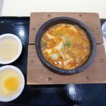 韓菜 - コラーゲン ズンドゥブ チゲ単品（７００円）の全景