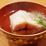 魚菜料理 縄屋 - 冬鰻の椀豆ご飯