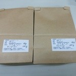 みんなのコーヒー - 今日はコーヒー豆を購入。マンデリン100ｇ・グァてマラ100ｇ豆で。