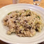 しあわせごはん - 基本は、和食なんですが、今日は洋風にしてみましたとおっしゃられるリゾット、美味しかったです♪
