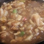 華陽麺坊 - 鉄鍋XO醤ご飯