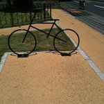 パティスリー・イチリン - 駐輪場のオブジェ