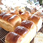 山のパン屋 ダディーズ・ベーカリー - 湯だねで作った食パン　もちもちです