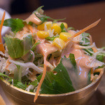 タカリバンチャ - チキンビリヤニセットのサラダ