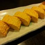 十割蕎麦みかあさ - 玉子焼き。