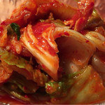 焼肉ロクマルBBQ - 九州産にこだわった、自家製キムチ。