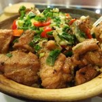 嚐囍煲仔小菜 - 白鱔排骨飯+加雞蛋