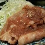 霞町三○一ノ一 - 名物しょうが焼き