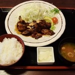 福福食堂 - 大トンテキ定食1100円