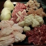 ひなどり - 肉・肉団子・玉ねぎ