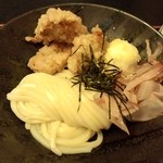 瀬戸内製麺710 - とり玉天ぶっかけ（H28,1,25）