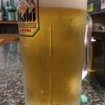 グルメ廻転寿司　まぐろ問屋　めぐみ水産 - 生ビール(530円外）