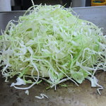 たんぽぽ - キャベツがのります