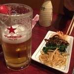 焼肉ジャンジャン - ナムル￥４３２