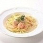 ルイジアナママ - フェットチーネの帆立とエビのクリームソース