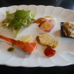 ステーキ・洋食のTANTO屋 - 前菜プレート　2016.1