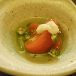 隠れ房 - トマトの南蛮漬け　2015.8