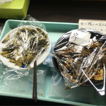 中華そば 初代 梵天丸 - サービスの菜っ葉漬