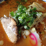 中華そば 初代 梵天丸 - 南蛮味噌中華アップ