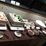 隠れ房 - サラダには、温野菜も。2016.1