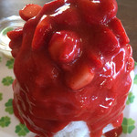 雪みるく - 紅つやか(いちご)生いちごみるく 900円