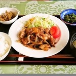 あおぞらキッチン - しょうが焼き ランチ