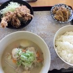 はなまる食堂 - 日替わり（豚汁定食）