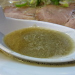 煮干中華 あさり - 煮干そば（大盛）￥770円