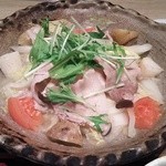 Ootoya - 四元豚とたっぷり野菜の蒸し鍋(単品) 702円