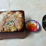 Hayashiya Shiyokudou - カツ丼(上) 620円  +50円で大盛になります。