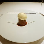 アビス - 温かなチョコレートのムース 金柑のコンポート