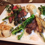 ア ミオ アージョ - ２０１０年３月　国産牛サーロイン炭火焼き