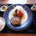 焼肉館・勝 - 和風ハンバーグランチ