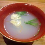 やまさん - 蛤の吸い物　ホッとします～