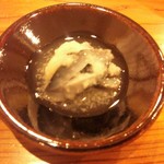 やまさん - 湯引き海鼠　辛味大根和え　三杯酢と辛味大根が海鼠によく合います